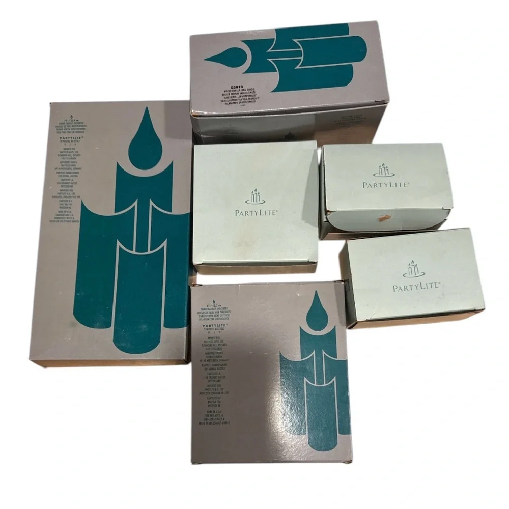 PartyLite Assorted Candle Set NWT